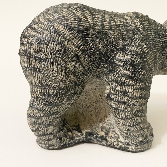 Edmund Wolf Sculpture Bear Stone Figure 4.5” Tall - Picture 7 of 16